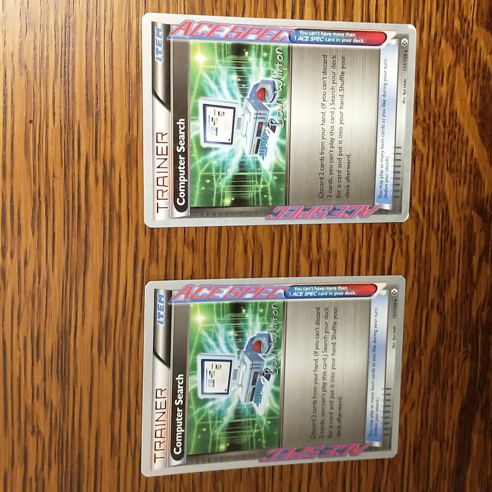 2 Pokemon cards